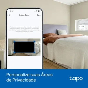 TP-Link Tapo C206 Câmera de Segurança Wifi 1080P 360° Colorida IP65 - Imagem 13