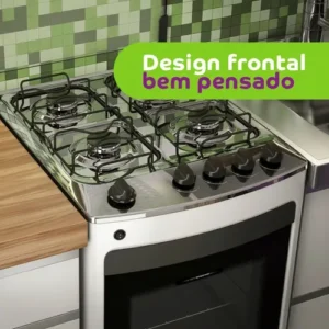 Fogão 4 Bocas CFO4NAB Branco com Acendimento Automático Bivolt Consul - Imagem 7