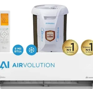 Ar-condicionado Split 12.000 Btus Ai Airvolution Frio Midea Branco - Imagem 2