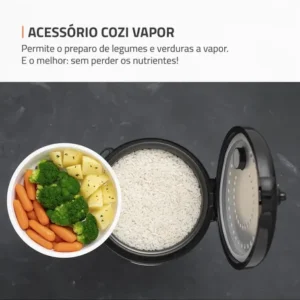 Panela De Arroz Fast Rice 5 Premium Mondial 400W - NPE-08-5X - Imagem 5