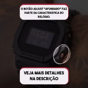Relógio Casio Masculino G-shock Digital Preto Dw-5600bb-1dr - Imagem 5