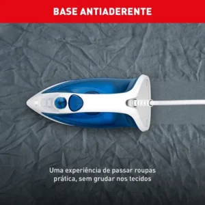 Ferro a vapor Essentialgliss azul base antiaderente Fea1 eficiente moderno prático - Imagem 5