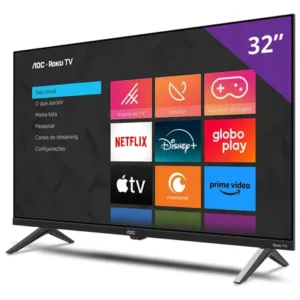 Smart Tv 32 Hd Aoc Tv 32s5045/78g Hdmi 1 Usb Wifi Roku - Imagem 5
