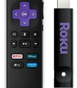 Roku Streaming Stick 2025 Para Tv Hd/fhd Controle Por Voz Preto De Voz 3ª geração 3840BR - Imagem 4