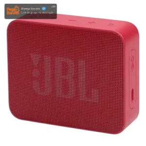 Caixa De Som Bluetooth Portátil Go Essencial 2 Jbl Vermelha Vermelho - Imagem 1