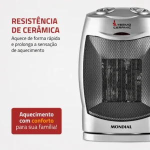 Aquecedor Mondial Termo Ceramica A-05 - Imagem 3
