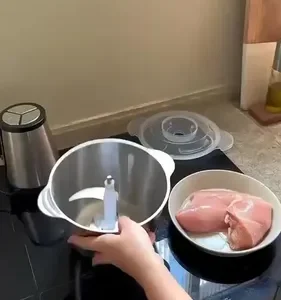Processador Triturador Elétrico De Alimentos Inox 2 Litros - Imagem 2