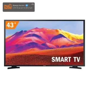 Smart Tv Samsung Led 43 Full Hd Wi-fi Tizen Ls43f6000fg - Imagem 1