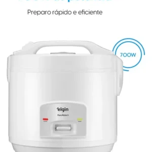 Panela De Arroz Elétrica Puro Rizzo 10x Elgin 2l 700w 110v - Imagem 3
