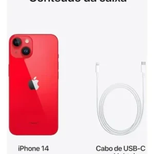 Apple Iphone 14 5g (128gb) Vermelho Original Menor Preço+ Nf (Novo com caixa aberta) - Imagem 6
