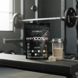 Whey 100% Hd Refil Black Skull - 900g (wpc, Wpi E Wph) Sabor Baunilha - Imagem 5