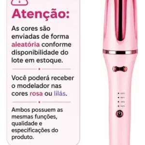 Modelador De Cachos Automático Giratório 32mm Babyliss - Imagem 5