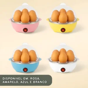 Cozedor De Ovos Elétrico Panela Cozinhar Cozimento A Vapor - Imagem 8