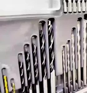 Jogo De Brocas Buchas E Bits Com 300 Peças E Maleta + Kit Chaves Catraca Reversível 40 Peças The Black Tools - Imagem 2