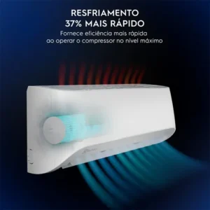 Ar-condicionado Electrolux Split Inverter 9.000 Btus Color Adapt Wi-Fi Só Frio Cor Branco - Imagem 9