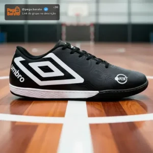 Promoção Chuteira Futsal Umbr Pro 5 Tênis Quadra Salão Vôlei - Imagem 1