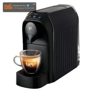 Cafeteira Passione Automática Multipressão Três Corações Preto Brilhante - Imagem 1