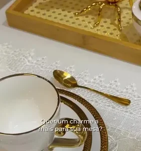 Meleira Abelha De Acrílico Dourada Com Colher - Vencedor - Imagem 12