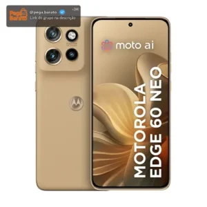 Smartphone Motorola Edge 60 Neo 5g - 512gb 24gb (12gb Ram + 12gb Ram Boost) 50mp Sony Camera Moto Ai E Tela 1.5k Super Hd - Late - Imagem 1