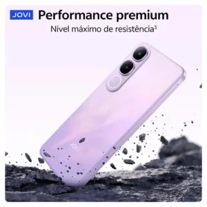 Smartphone Jovi Y21 256GB 8GB (4+4GB RAM expansível) Câmera 50mp Bateria 6500mah - Lilás - Imagem 7