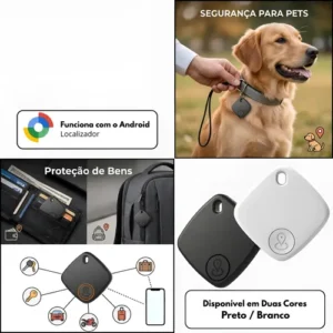 Localizador Mini Rastreador Smart Tag Gps Compatível Android - Imagem 4