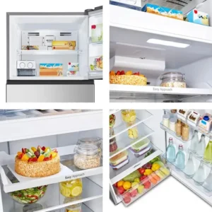 Geladeira Hisense Duplex Inox 381L Inverter Frost Free RT3N375 220V - Imagem 6