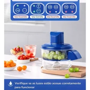 Descascador Elétrico De Alimentos Alho Legumes Frutas - Imagem 10