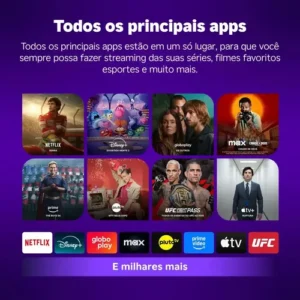Roku Streaming Stick 2025 Para Tv Hd/fhd Controle Por Voz Preto De Voz 3ª geração 3840BR - Imagem 8