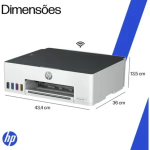 Impressora HP Smart Tank 210 Colorida 1 USB 2.0 de alta velocidade (dispositivo); 1 porta Wi-Fi 802.11b/g/n; 1 Wi-Fi Direct - 100 a 240 VCA - Imagem 11