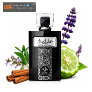 Perfume Masculino Attar Árabe Al Wesal Wataniah 100ml - Eau De Parfum - Imagem 1