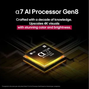 Smart Tv Lg Uhd Ai 4k 43 Ua75 2025 - Processador A7 Gen8 E - Imagem 5