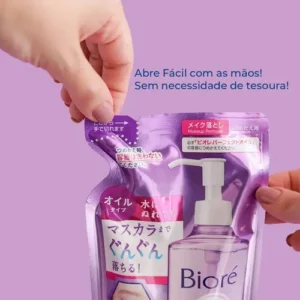 BIORÉ ÓLEO DE LIMPEZA DEMAQUILANTE 210ML REFIL - Imagem 3