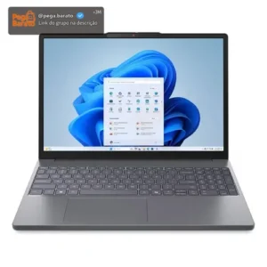 Notebook Lenovo Ideapad Slim 3 15irh10 Intel Core i5-13420h 16gb 512gb Ssd Windows 11 15.3 - 83ns0001br Luna Grey - Imagem 1