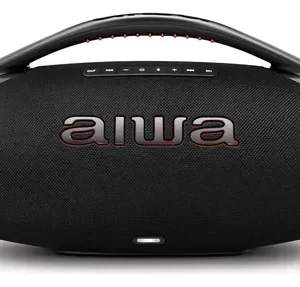 Caixa De Som Boombox Aiwa Aws-bbs-01b 200w Rms Bluetooth Res Cor Preto - Imagem 3