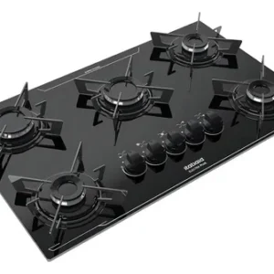 Cooktop Itatiaia Electra Plus 5 Bocas Mesa Vidro Preto Bivol - Imagem 8