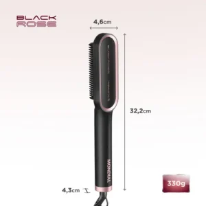 Escova Alisadora Black Rose, Mondial, 36W - EA-07 - Imagem 6
