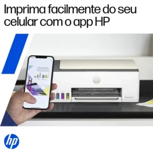 Impressora multifuncional HP Smart Tank 583 Colorida 1 USB 2.0 de alta velocidade (dispositivo); 1 porta Wi-Fi 802.11b/g/n; 1 Wi-Fi Direct -100 a 240 VCA - Imagem 5