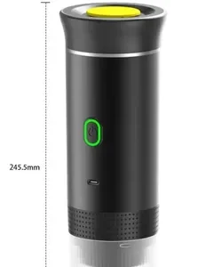 Cafeteira Portátil Elétrica Display Digital Cápsulas E Pó Preto - Imagem 8