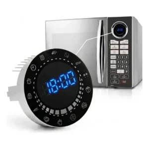Display Redondo Led Azul Compatível Micro-ondas Philco Pme31 - Imagem 1
