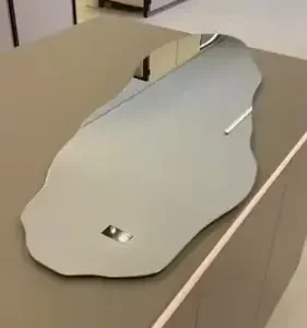 Espelho Grande Corpo Inteiro 115x40 Moderno Orgânico Luxo - Imagem 2