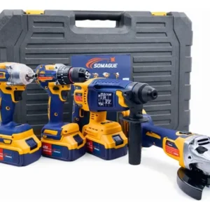 Kit 48v Ferramenta Lixadeira Martelete Parafusadeira Impacto - Imagem 4