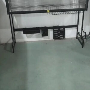 Escorredor De Pratos E Louça Cozinha Suspensa Reforçado 85cm - Imagem 2