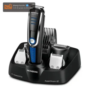 Aparador De Pelos Super Groom 10 Mondial 6W Bivolt BG-03 - Imagem 1