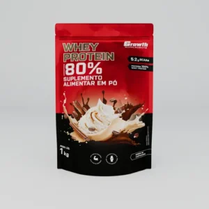 Whey Protein Concentrado 1kg Growth Supplements - Capuccino - Imagem 3