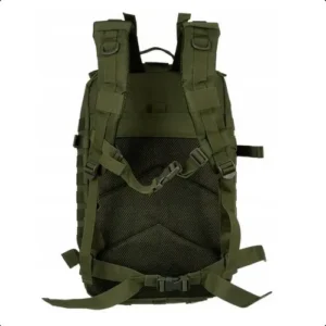 Mochila tática de camuflagem 50 litros CHL patch militar verde - Imagem 3