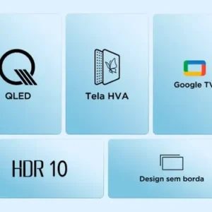Smart Tv Tcl 40 Qled Full Hd Google Tv Bluetooth 40s5k - Imagem 10