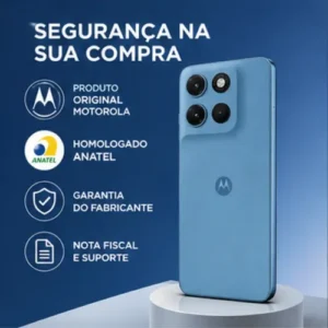 Smartphone Moto G17 4g 128gb(4gb + 8gb Ram) Anatel Nacional - Imagem 4