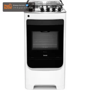 Fogão 4 Bocas CFO4NAB Branco com Acendimento Automático Bivolt Consul - Imagem 1