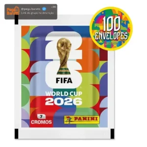 Kit 700 Figurinha Do Álbum Copa Do Mundo 2026- 100 Envelopes - Imagem 1