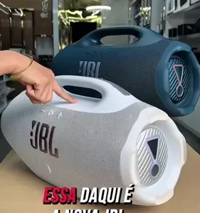 Caixa de Som Bluetooth Boombox 4 JBL, com AI Sound Boost, até 34h de bateria, IP68 e Áudio Lossless – Preta - Imagem 10